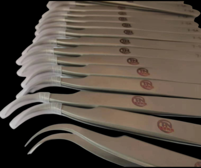 国产高精细弯头镊子