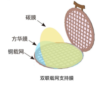 双联碳支持膜